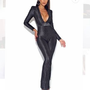 Miss Circle Flare Jumpsuit
